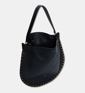 Isabel Marant Oskan Grained Leather Hobo Bag, Packshot View