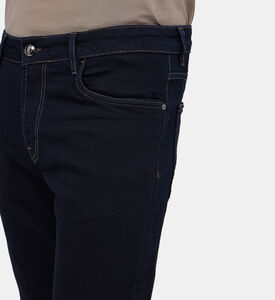 بنطال جينز قطني بخمسة جيوب