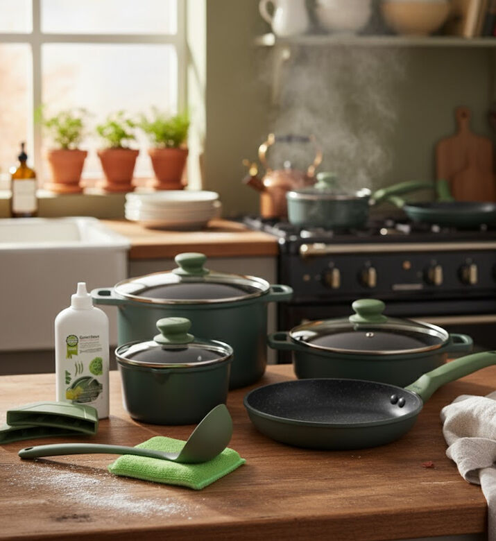 Risoli Non-stick Cookware 14-piece Set, Packshot View