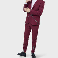 Fracket Detachable Zip Blazer