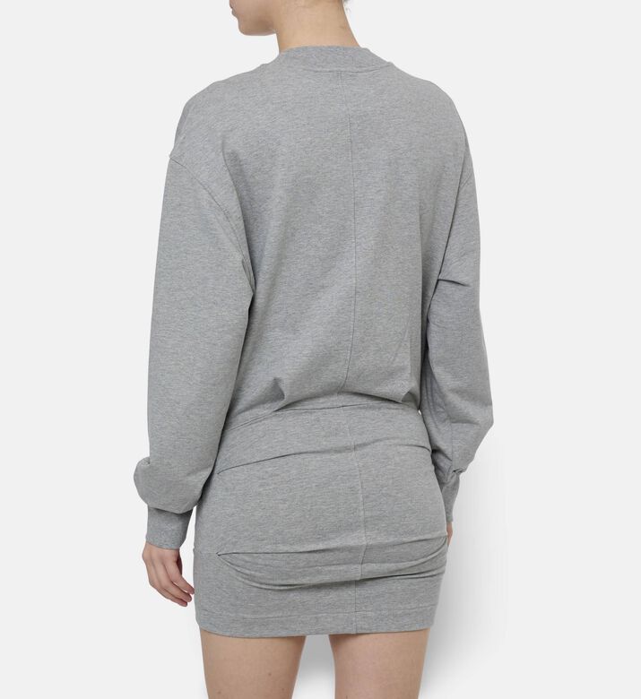 The Attico Melange Mini Dress, Model View