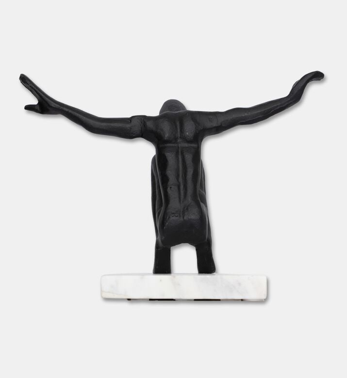 Home Deco and More Crouching Marble Base Figurine, Packshot View