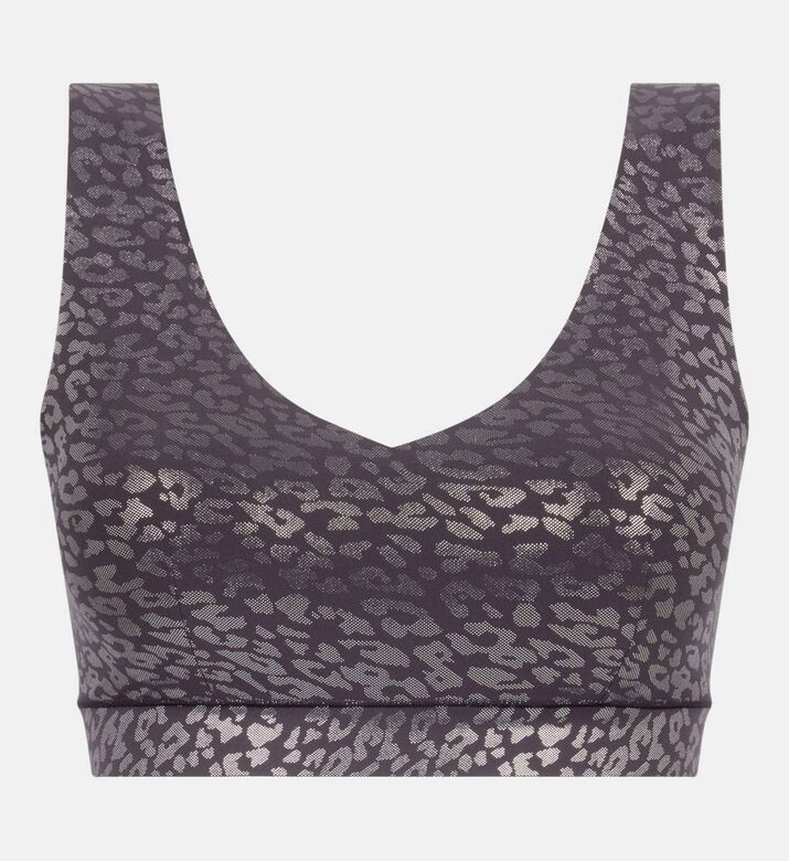 Leopard-print Bralette