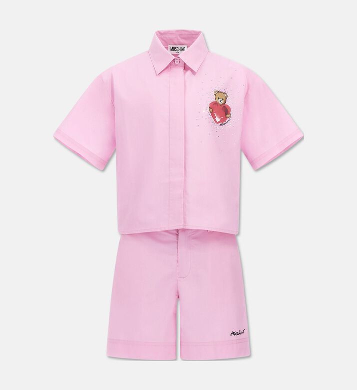 Moschino BKT Matching 2-piece Embellished Short Set, Packshot View