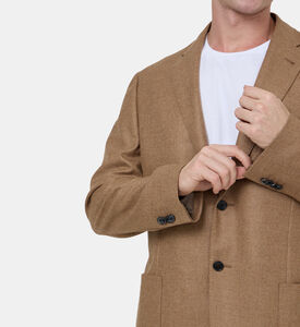 جاكيت ديلافيه بصف أزرار