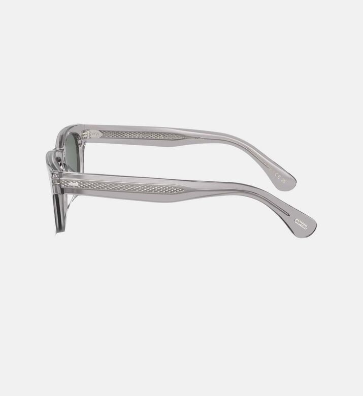 Rectangular Full-rim Acetate Sunglasses 53