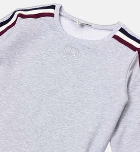 Knit Striped Long-sleeve Dress Knit Striped Long-sleeve Dress