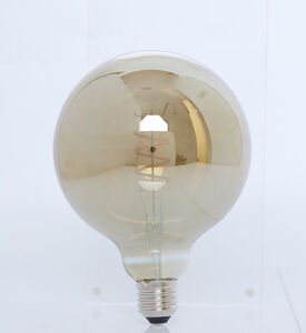 Decostar Fi Glass Round Led Bulb, Grey, 6-cm, Packshot View