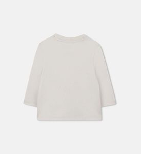 Embroidered Logo Long-sleeve Sweater