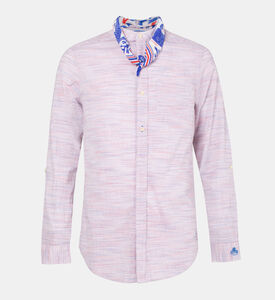 قميص قطني غير رسمي بأكمام طويلة