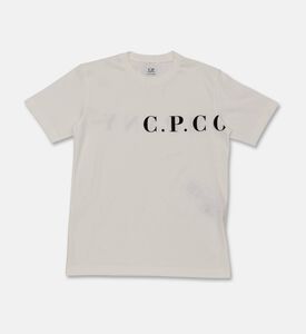 CP company Minimalist Logo-detail T-shirt, White, 12y, Packshot View