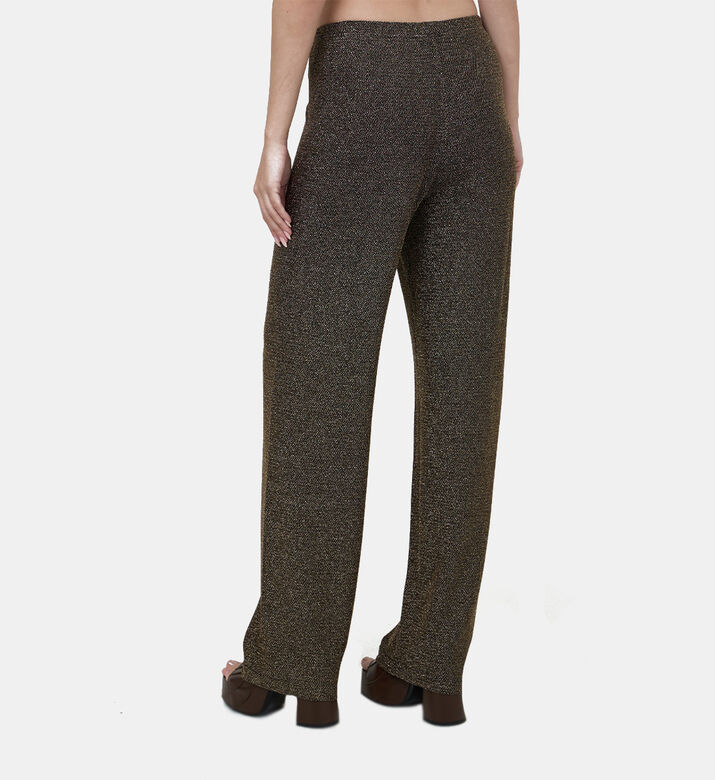 Straight-leg High-waisted Trousers