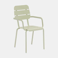 Alicante Aluminum Stackable Armchair