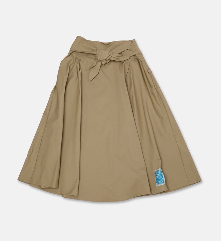 M S G M Logo-print Flared Skirt, Packshot View