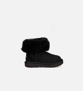 Plush Oversized Cuff Rugged Sole Ankle-high Boots Plush Oversized Cuff Rugged Sole Ankle-high Boots