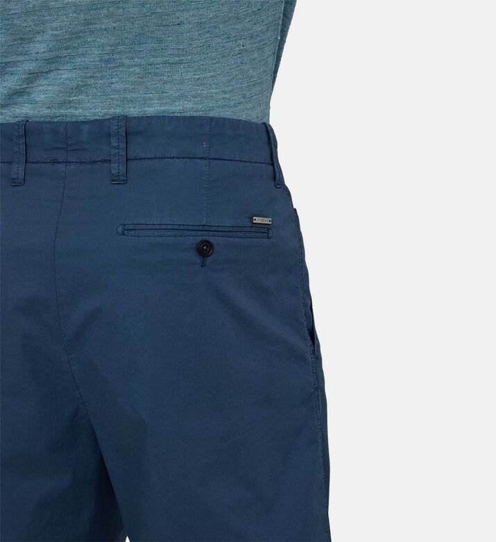 Cotton Blend Regular-fit Shorts