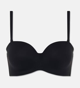 Chantelle Norah Comfort Unlined Bandeau Strapless Bra, Black, 100, C, Packshot View