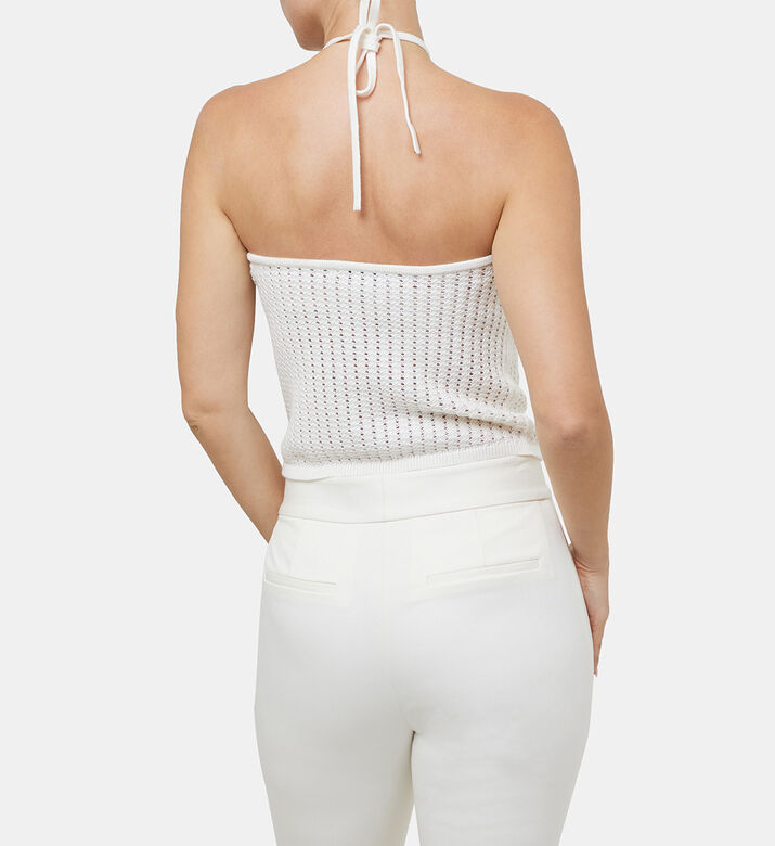 بلوزة بيسي بحمالة حول الرقبة