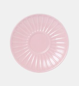 Home Deco and More Bird Coll 4-piece Tea Cup Saucer Set, Pink, Packshot View