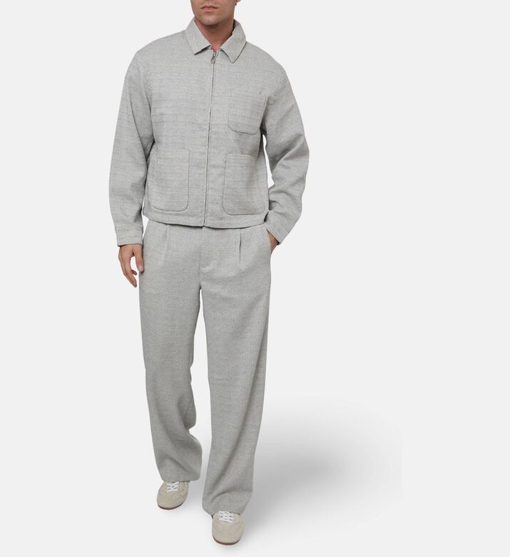 Lacoste Zip-front Regular-fit Parka Jacket, Model View