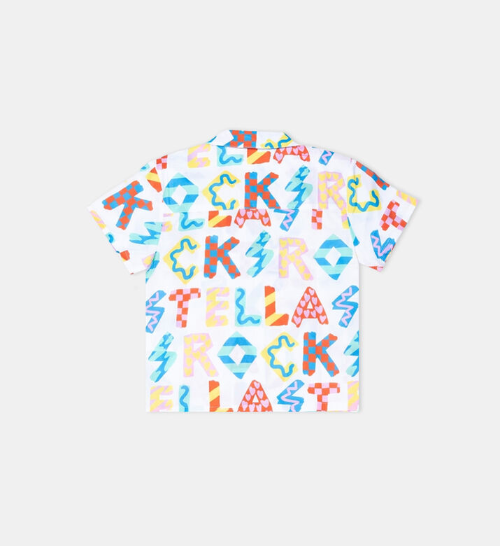 Junior Girl Text-printed Shirt Junior Girl Text-printed Shirt