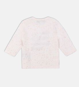 بلوزة قطن بطبعة مستوحاة من القطارات