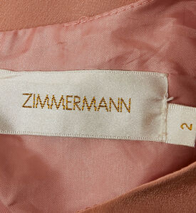 Zimmerman Silk Drape Detail Midi Dress, Packshot View Zimmerman Silk Drape Detail Midi Dress, Packshot View