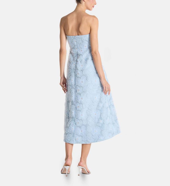 Savanna Dress, Blue, Xl, Model View