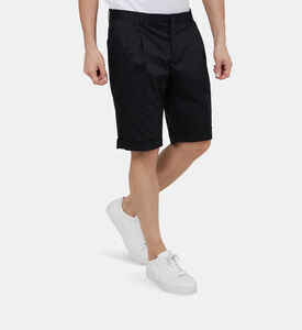 Cuffed Hem Cotton Shorts Cuffed Hem Cotton Shorts