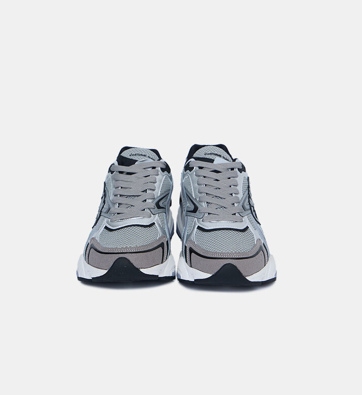 Leather Chunky Sole Sneaker