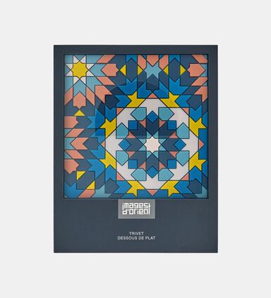 Beryte Teal Silicone Square Trivet