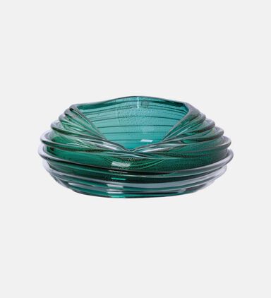 Ninho Handmade Gold Crystal Bowl