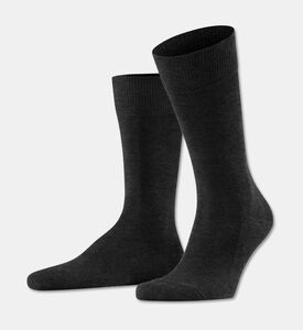 Falke Tiago Ribbed-knit Socks, Anthracite, 47-50, Packshot View
