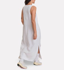 LIVE! Pure Linen Midi Dress, Model View