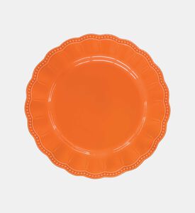 طبق عشاء دائري بورسلين