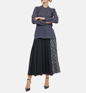 Mandarin Collar Blouse