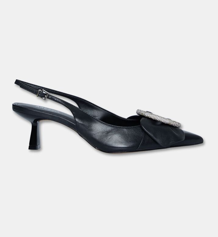 Arezzo Shoes Sndl Nap Capra, Black, Eu-40, Packshot View