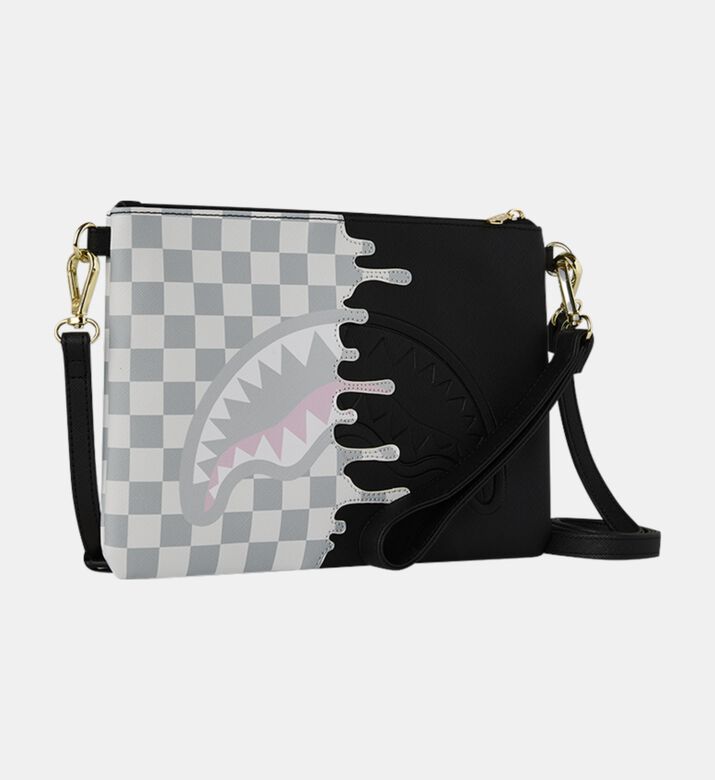 Sprayground Checkered Fluidity Savvy Crossbody Bag, Packshot View