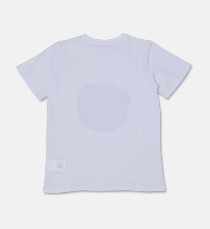 Stella McCartney Logo Circle Whale Graphic T-shirt, Packshot View
