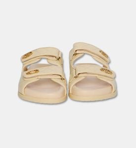 Arezzo Quilted Flatform Slippers, Yellow, Eu-40, Packshot View