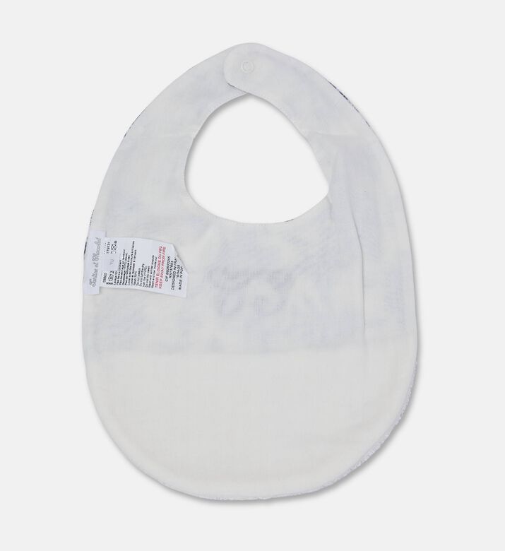 Tartine et Chocolat Baby Girl Toile De Jouy Bib, Dark-blue, Packshot View