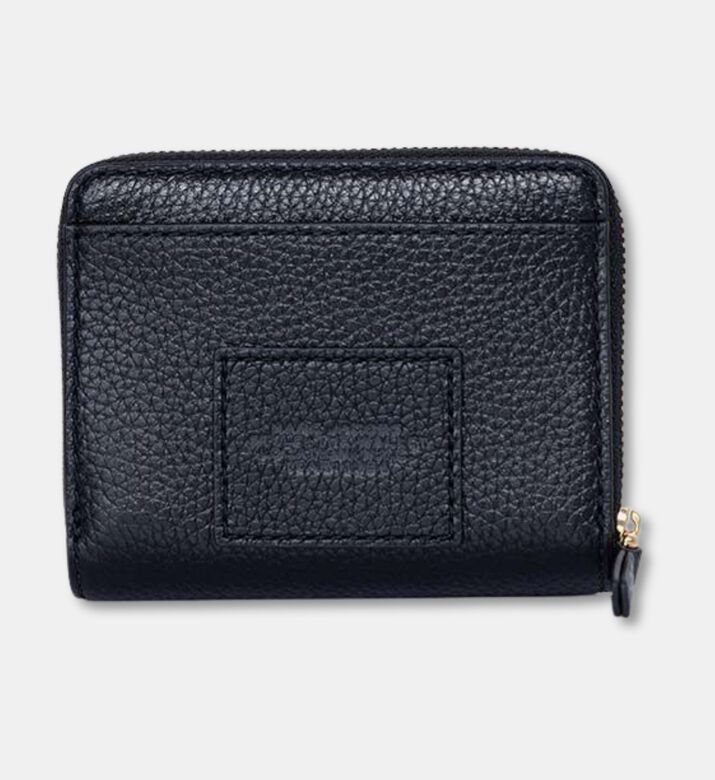 Marc Jacobs The Leather Mini Compact Wallet, Black, Packshot View