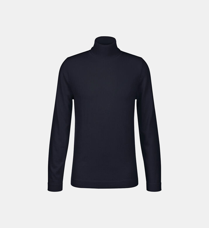 Knit High-neck Sweater