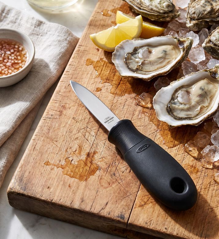 Oxo Stainless Sleel Oyster Knife, Model View
