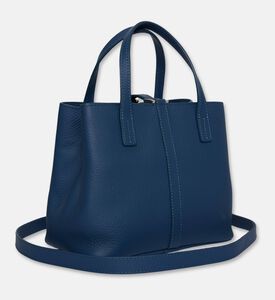 Maya.M Natalia Calf Leather Handbag, Navy, Packshot View