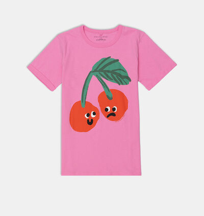Cherry Bomb Print T-shirt