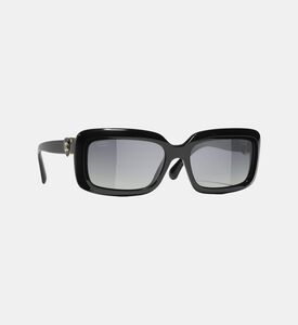 Heart-embellished Square Sunglasses Heart-embellished Square Sunglasses