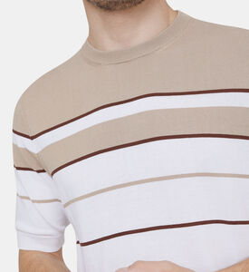 تيشيرت كريب بخيوط قطن نقية