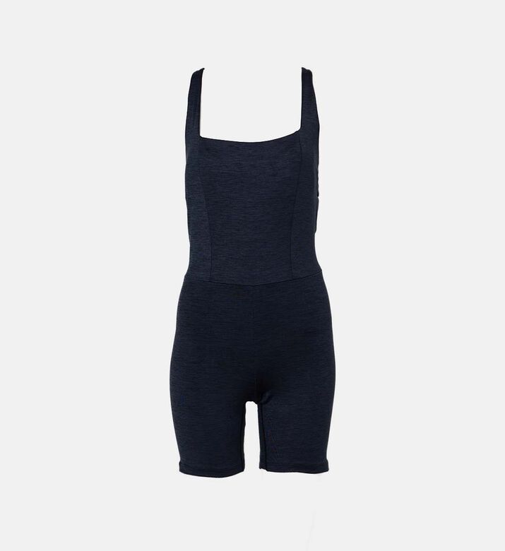 Sleeveless Square Neck Romper