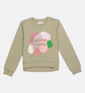 سويت شيرت طويل الأكمام بقصة عادية